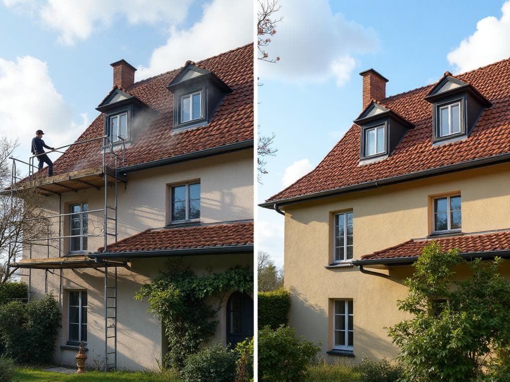 Nettoyage et démoussage toiture — Berck-sur-Mer (62600)